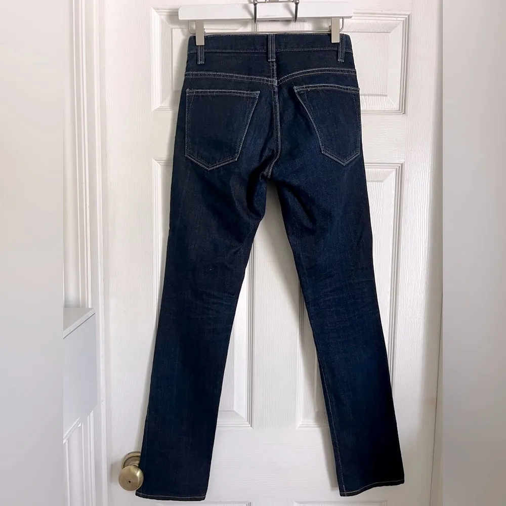 Imogene + Willie Slim Straight Jeans in Dark Wash Indigo size 24 - Image 10