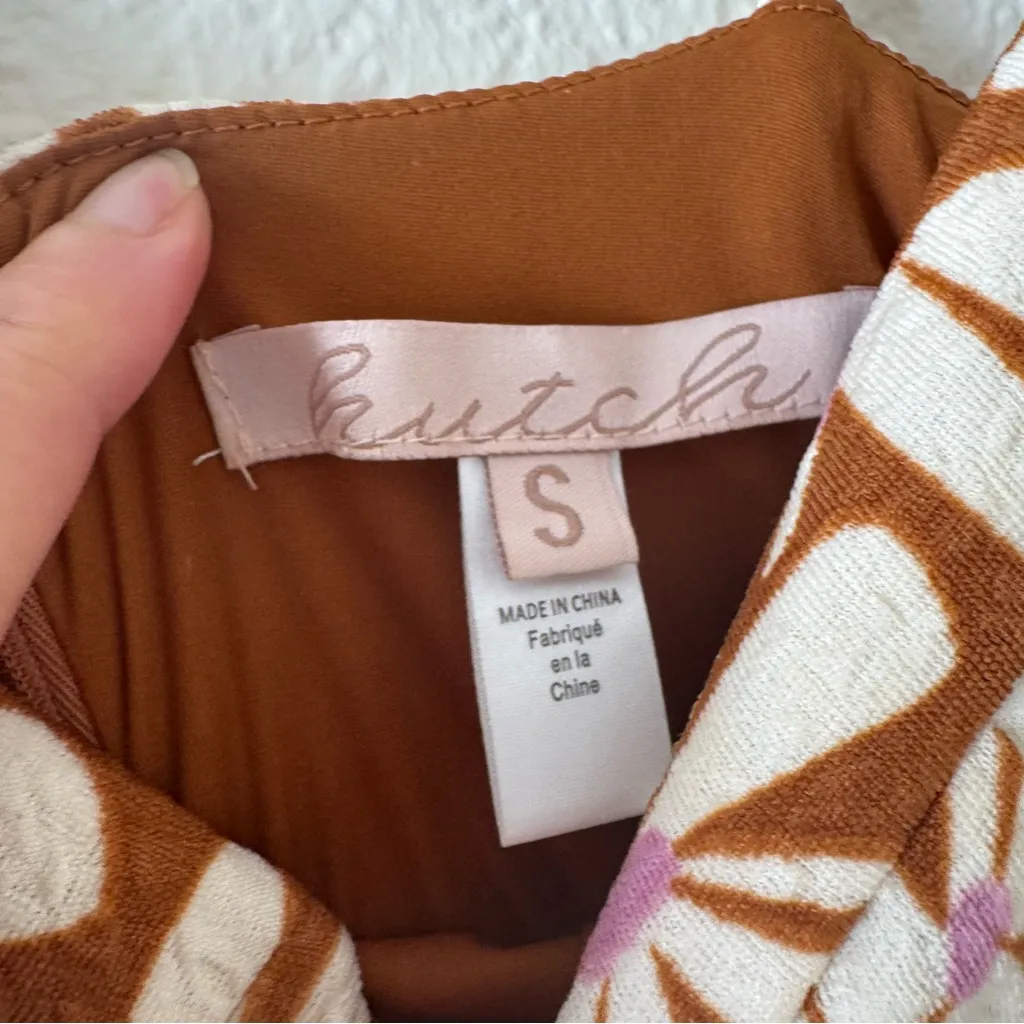 Hutch Jolie Floral Mermaid Hem Midi Dress - Image 4