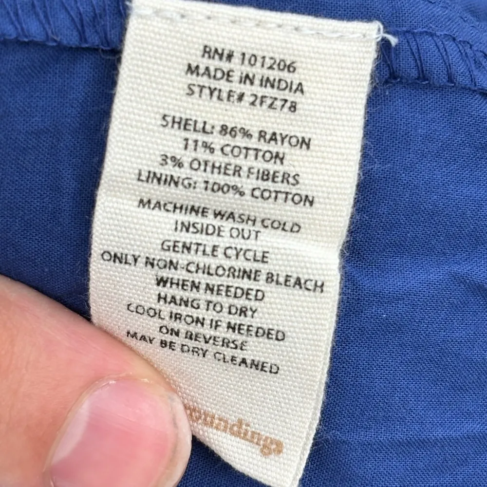 SOFT SURROUNDINGS Kara Shimmer Tiered Sequin Maxi Dress Blue Fairy Boho Y2K xl - Image 13