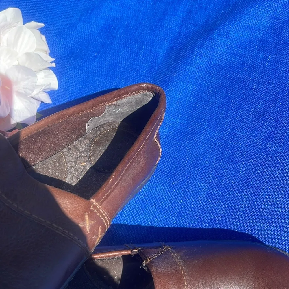 B.O.C Born Concept Shoes Womens 7 W Howell Slip On Loafers C95223 Brown … - Image 5