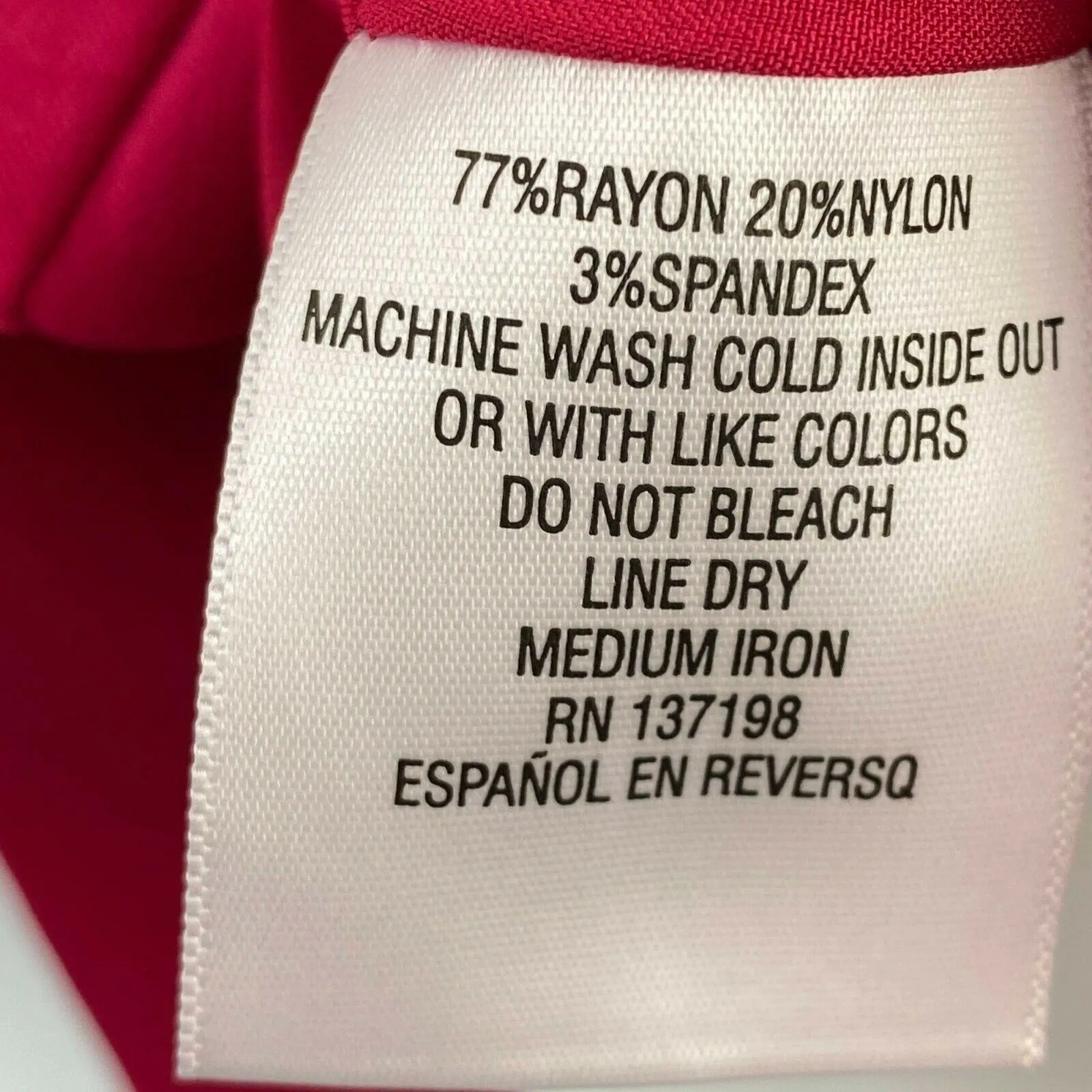 Thalia Sodi Cerise Pink Studded Pocket Blazer Jacket Size M Career Office Barbie - Image 6