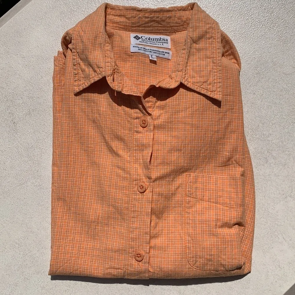 Columbia hiking check shirt - Image 4