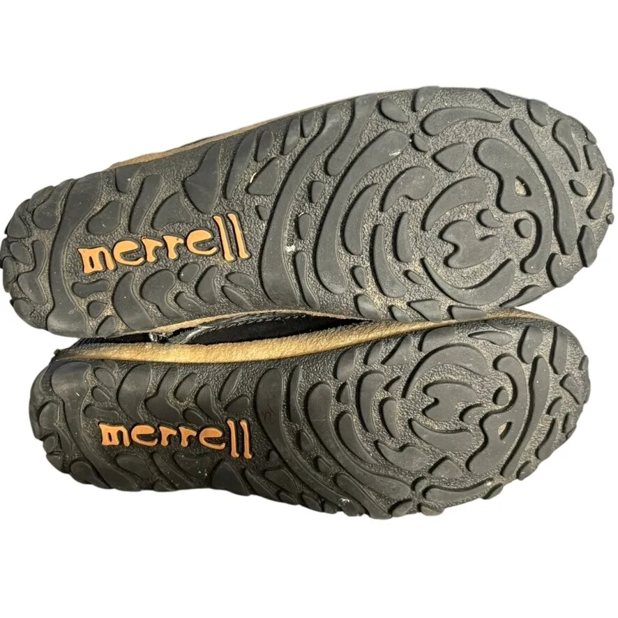 Merrell Tremblant Mid Polar Boots Women's Sz 10 Black Faux Fur Waterproof Winter - Image 7