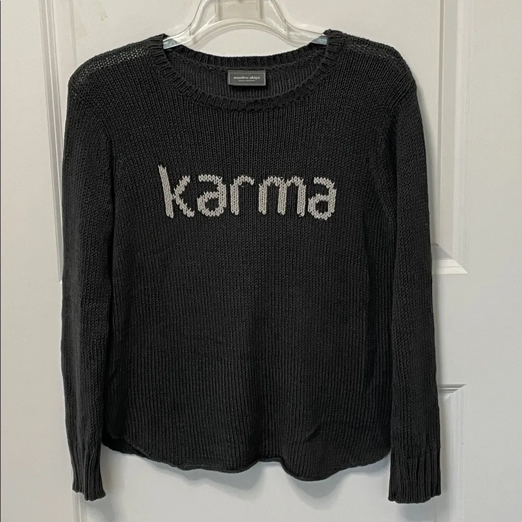 Wooden Ships Karma Sweater S/M - Image 2