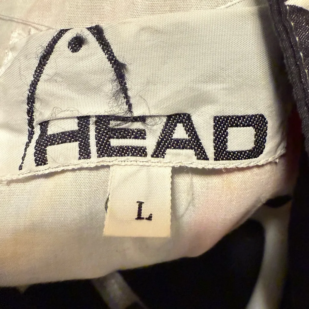 Head Sportswear Vintage Full Zip Windbreaker‎ Abstract Pattern Size Large - Image 9