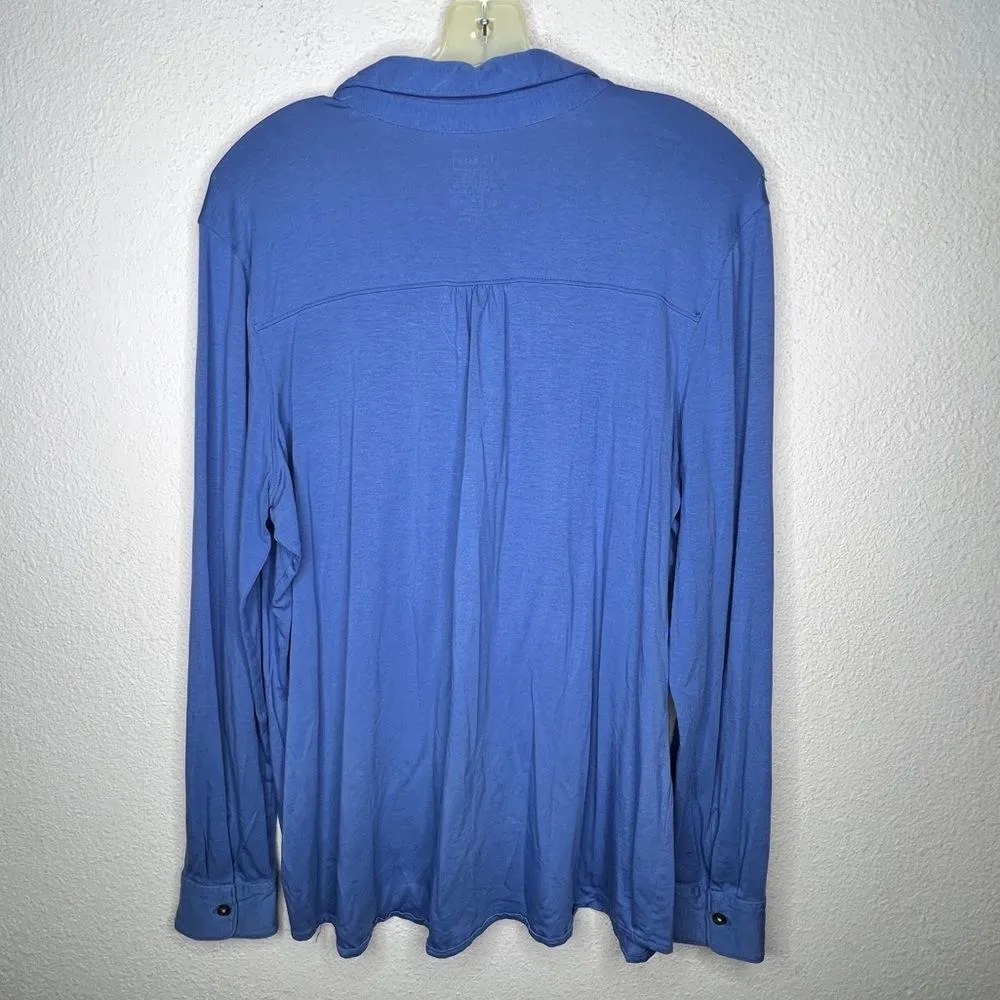 LL Bean Shirt Blue Size XL - Image 3