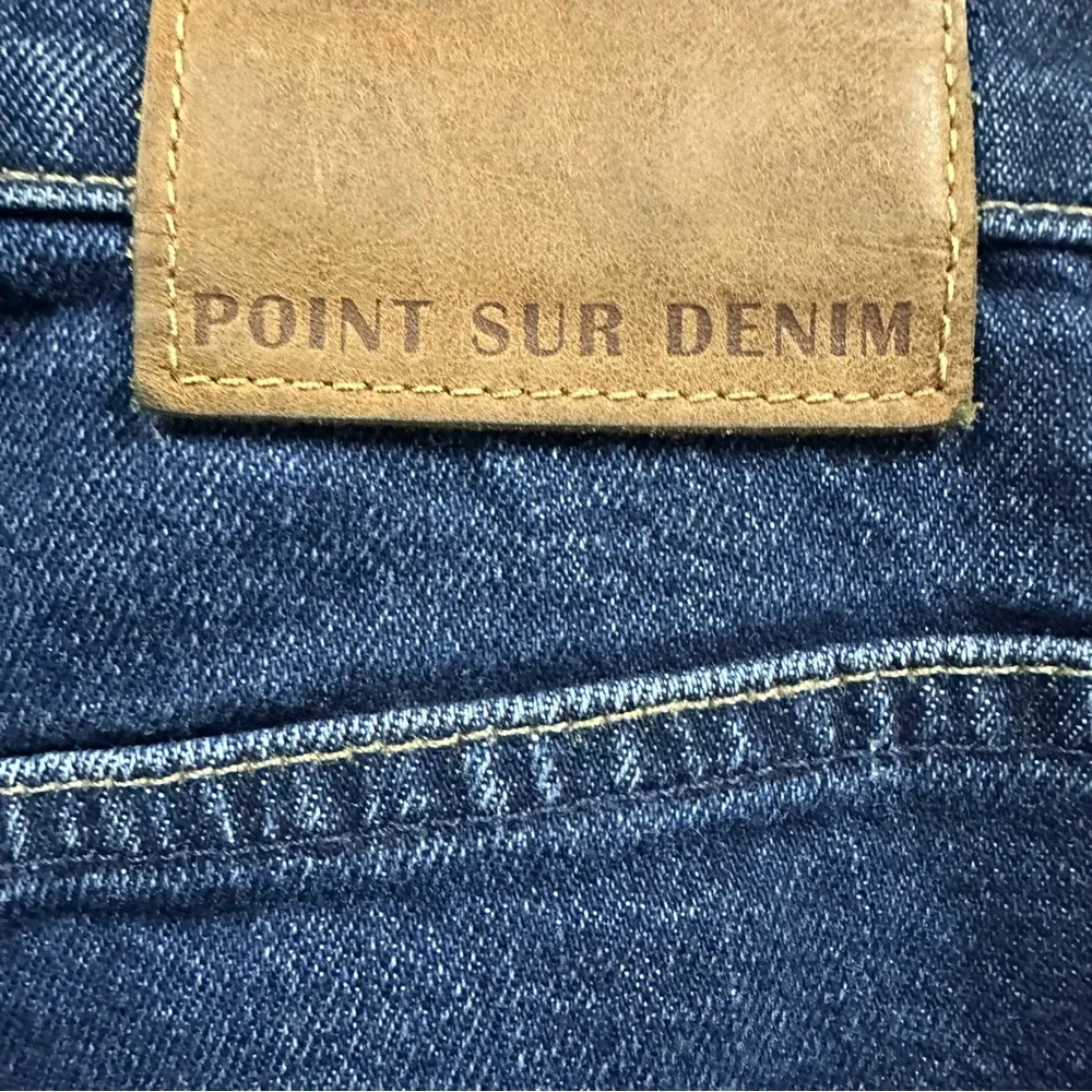 Point Sur J Crew High Waist Shoreditch Straight Cropped Blue Jeans Womens 27 - Image 8