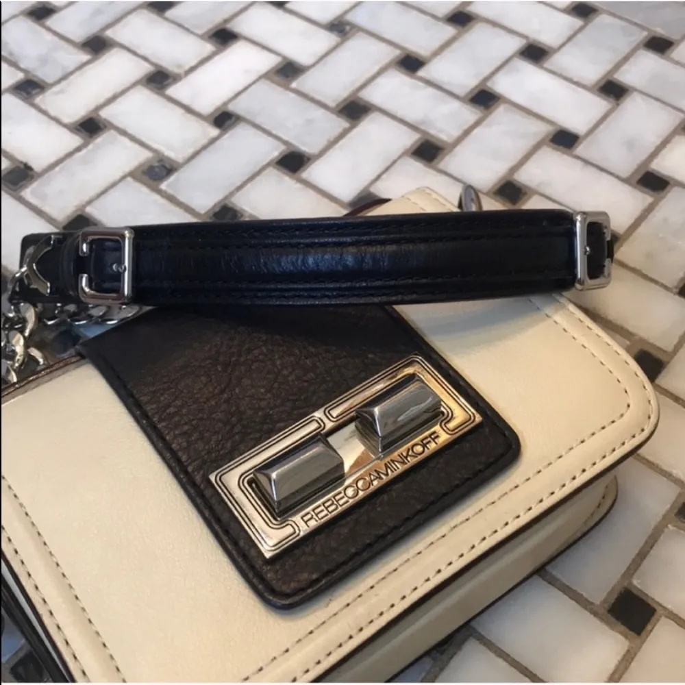 Rebecca Minkoff Clutch Colorblock Crossbody Box Purse Handbag - Image 6