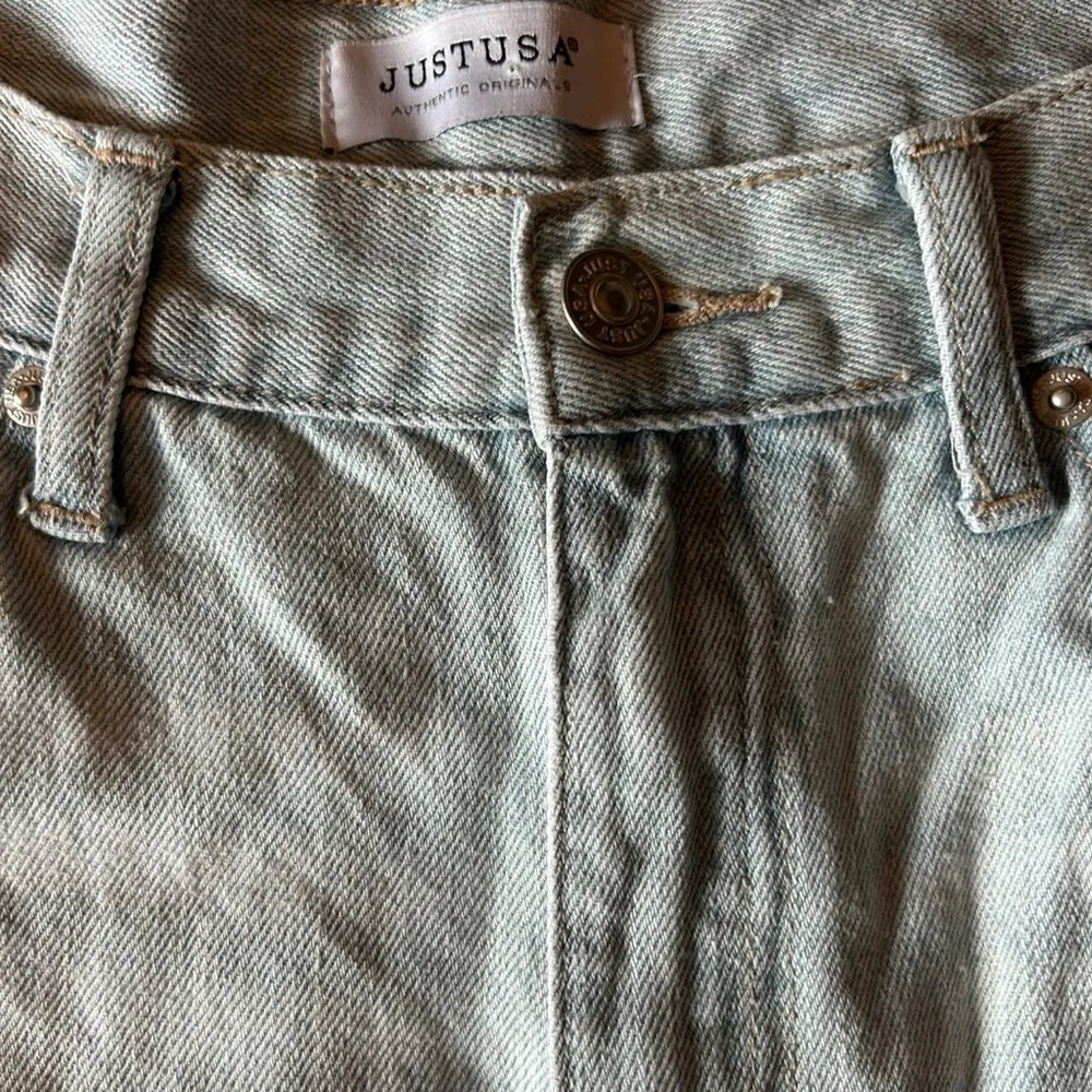 Boho-Chic Distressed Denim Cut-Offs – JustUSA (Size M) - Image 5