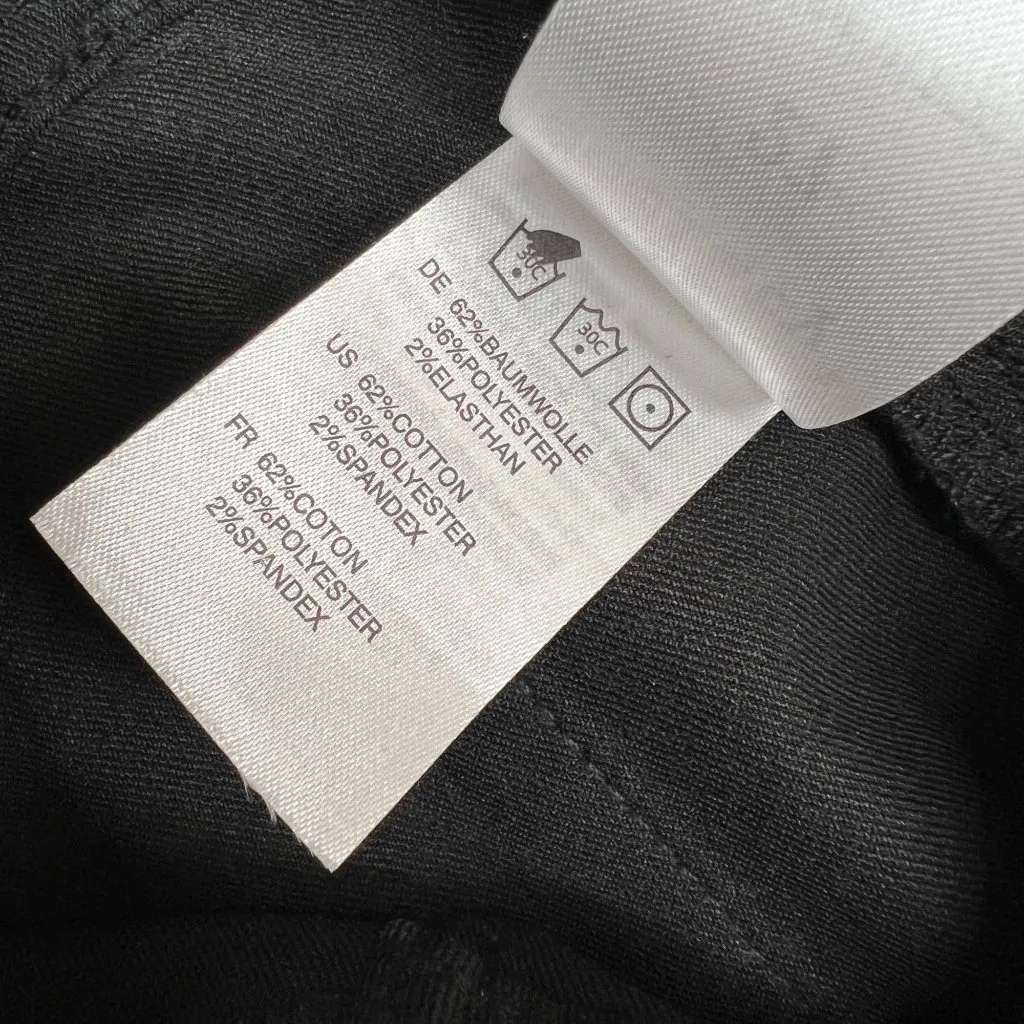 Articles Of Society Sarah Raw Hem Waxed Skinny Jeans Dark Green Olive Size 27 - Image 11