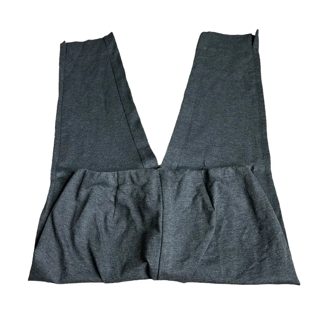 J. JILL dark gray ponte slim leg pants - Image 3