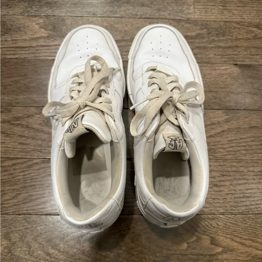 Nike White  Airforces - Image 5