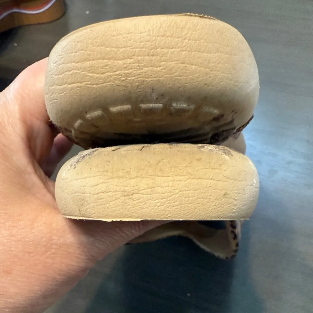 Women's Original CROCS Kadee II Leopard Flip Versatile Comfortable Size 7 EUC - Image 6