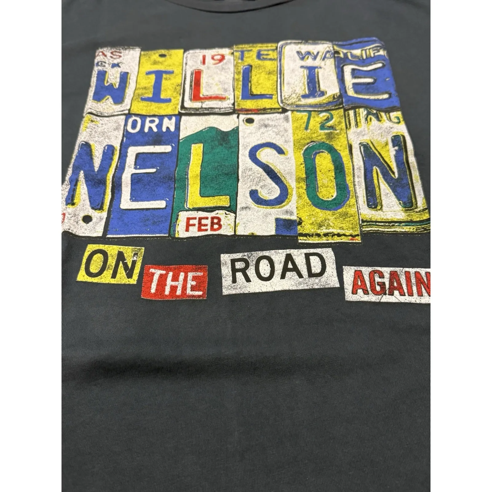 Willie Nelson Daydreamer On The Road Again x Free People LS Tee Shirt S New RARE - Image 5