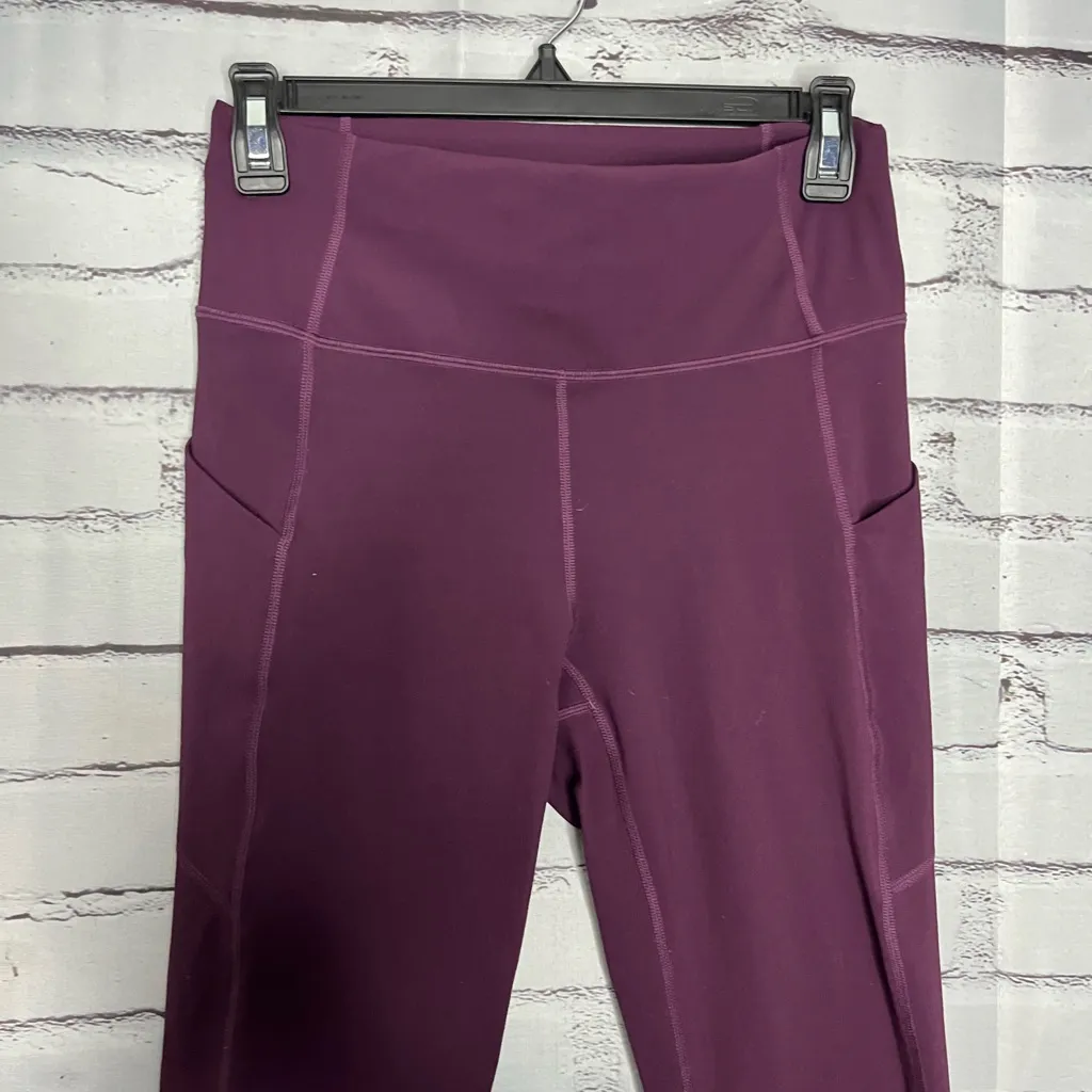 Fabletics PureLuxe Purple Leggings Yoga Pants SZ S/M Stretch Fit Y2K Athleisure - Image 5