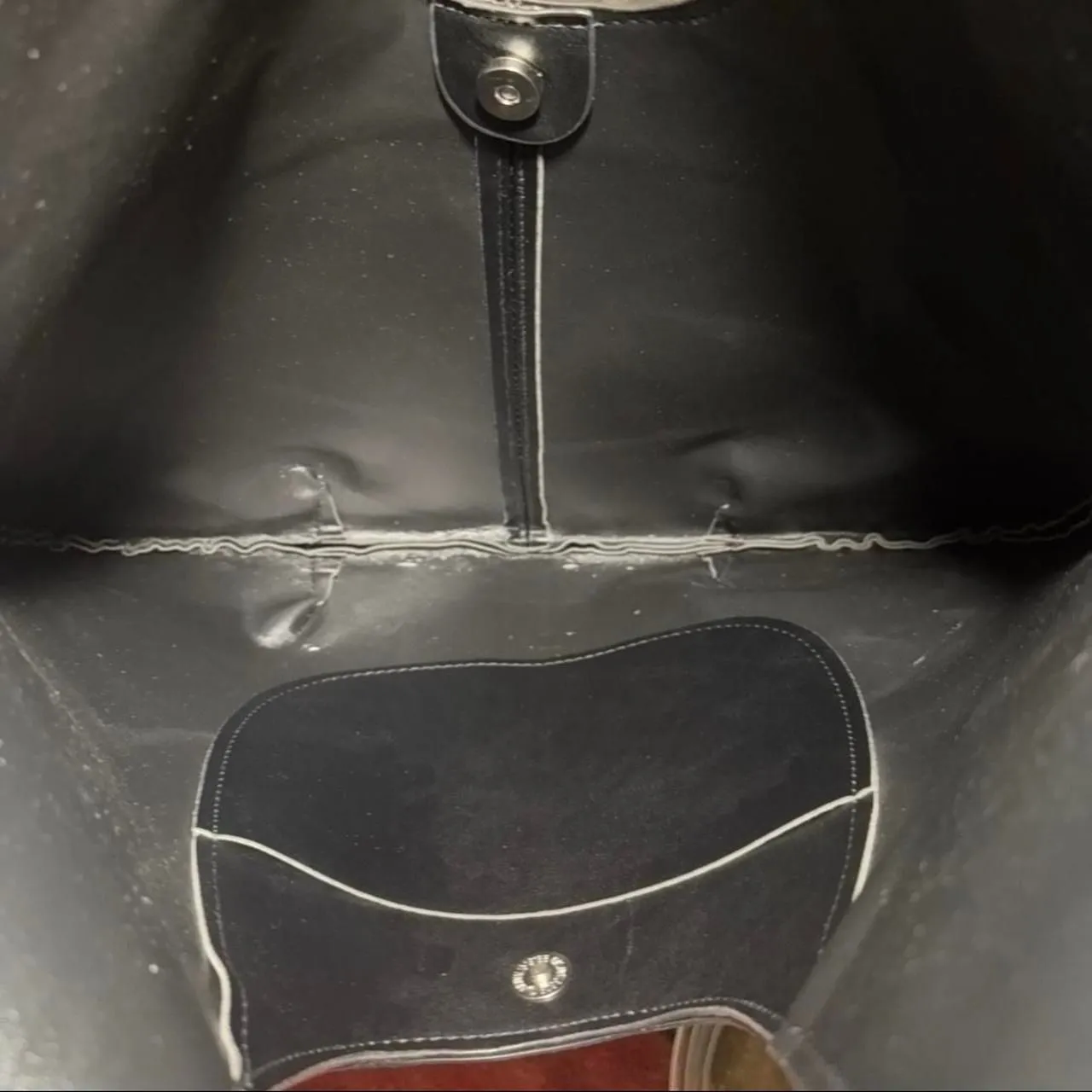 Unbranded Women's Black and Silver Bag - Image 5