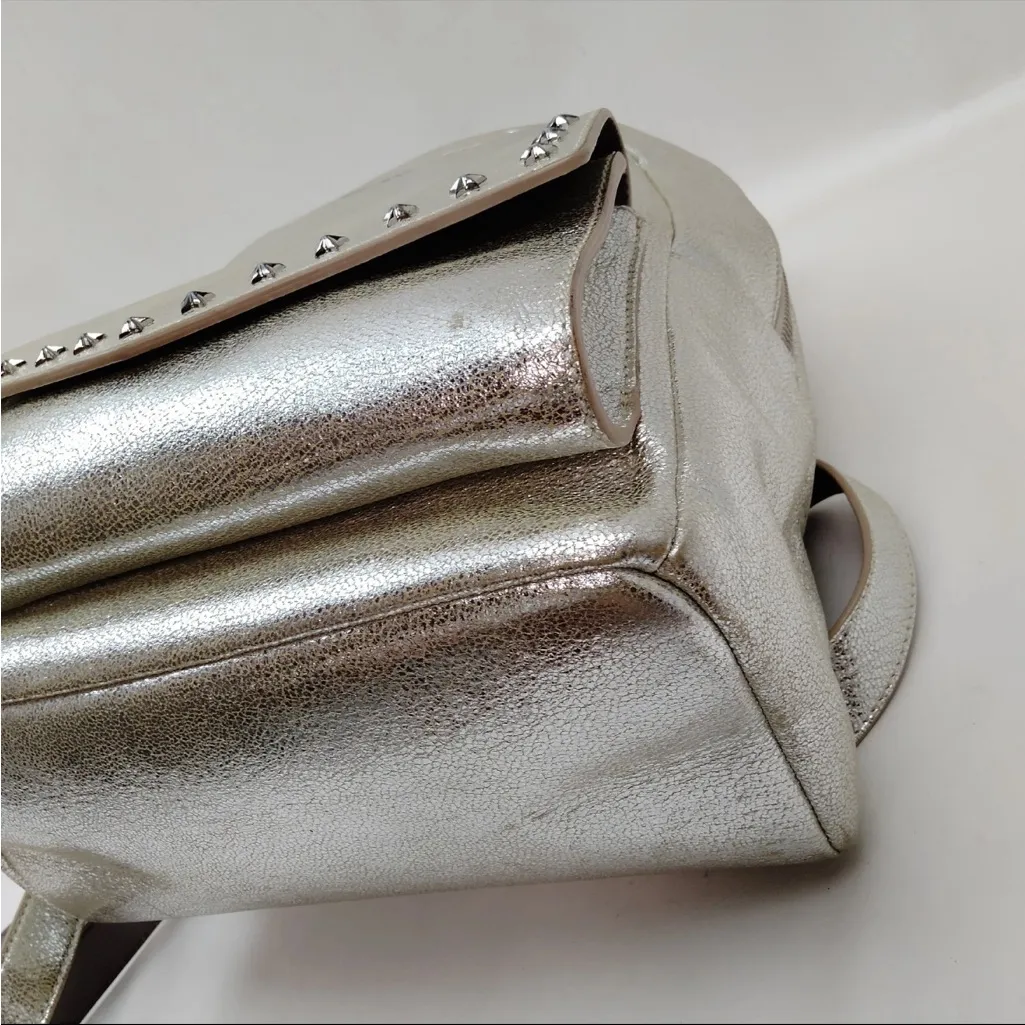 Jimmy Choo Silver Backpack - Image 6