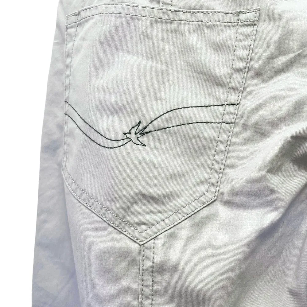 Maloja CharlyM Twill Bike Pants in Light Gray Smoke Size Medium Hiking Outdoors Purple - Image 11