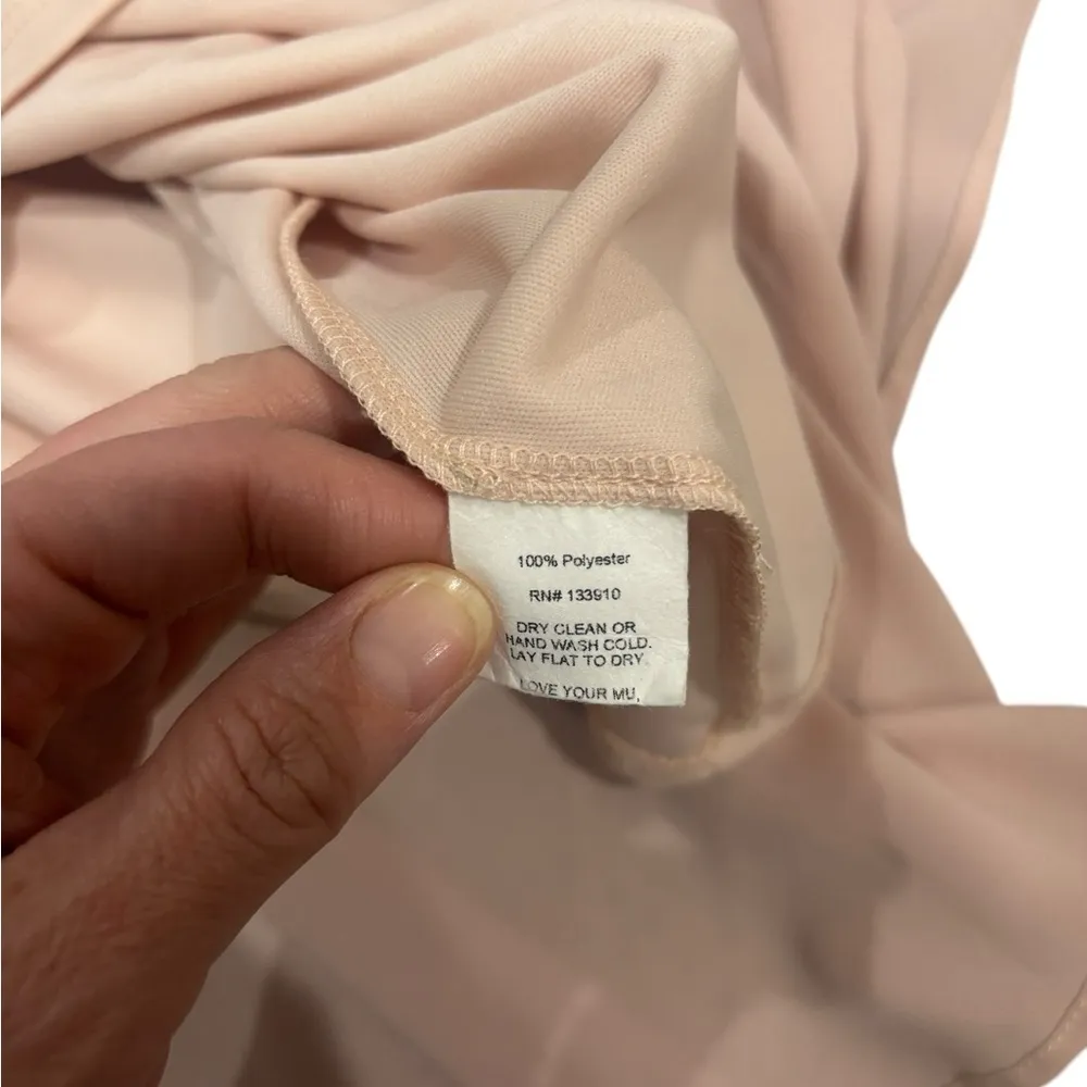 Show Me Your Mumu Small Reese Ruffle Dress in Dusty Blush Crisp Tiered sundress - Image 12