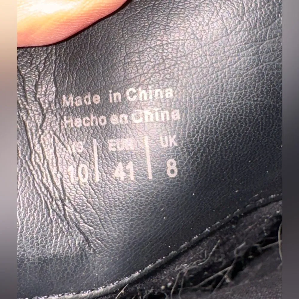 Aldo Women's  Olive ADEASIEN High Heel Laced-Up Thigh Boot size 10 - Image 2