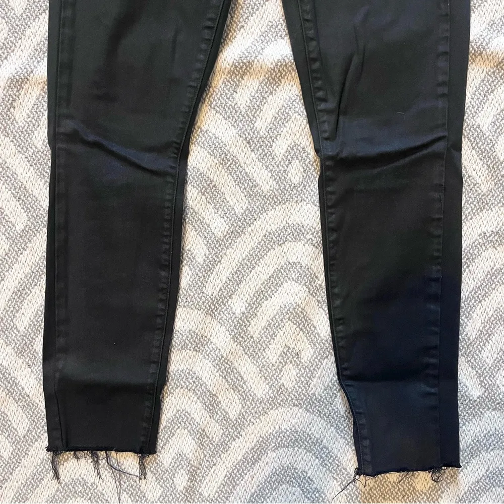 PAIGE Women’s Verdugo Ankle Black Denim Jeans in Black Silk 26 - Image 3