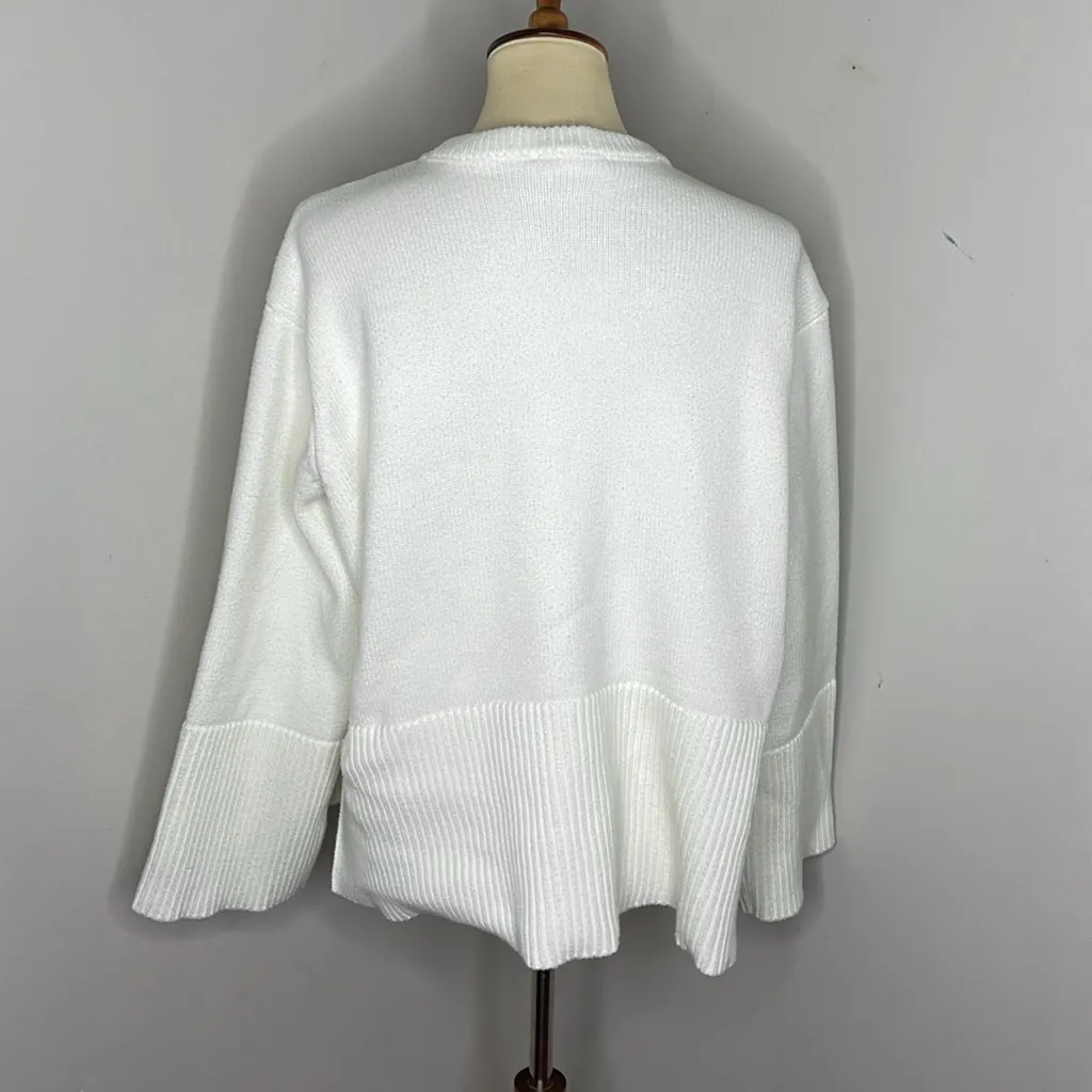Pomander Place‎ Winter White Carington Sweater - Image 4