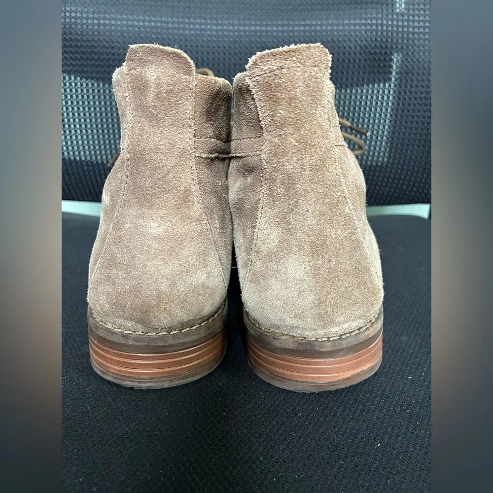 Clarks Women's Phenia Desert Boot in Khaki Suede Size 11 M - Image 3