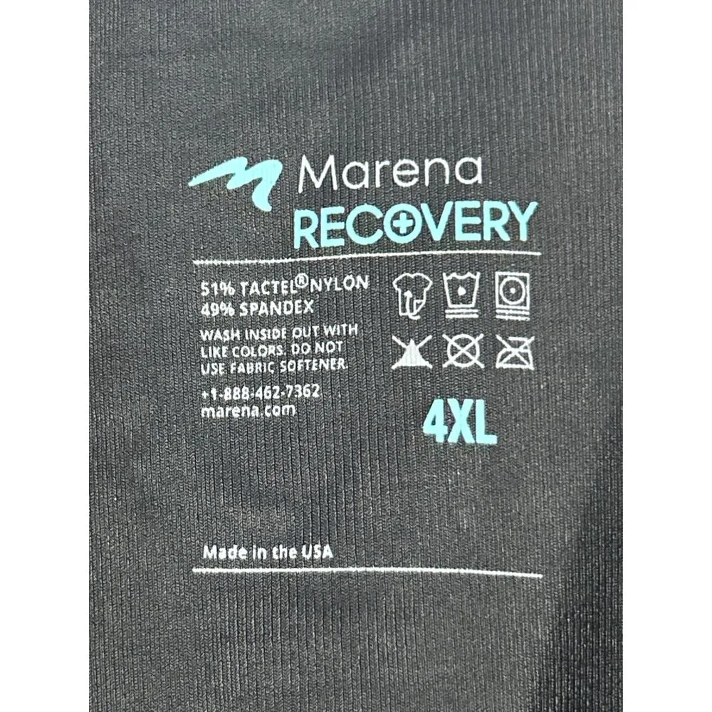 Marena Recovery One Piece 4XL Black Bodysuit Compression Post Surgery - Image 5