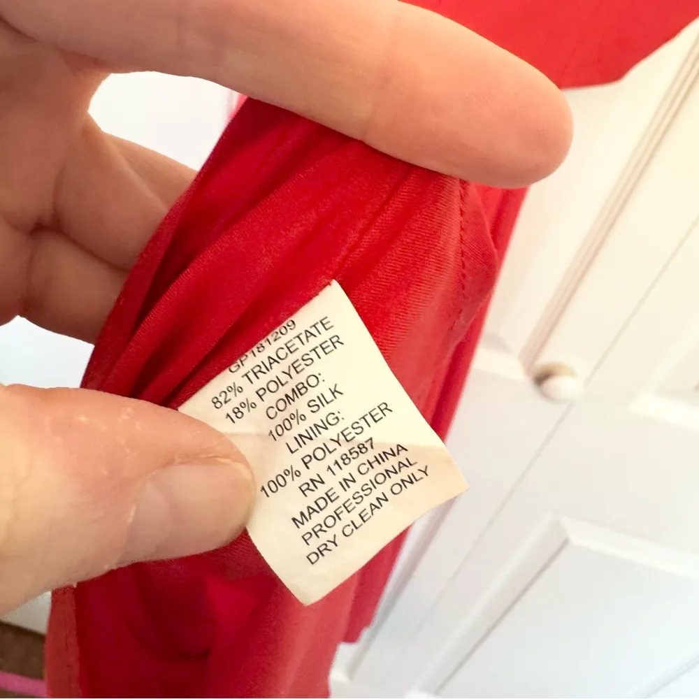 JASON WU GREY Cutout Crepe de Chine Midi Dress Sz 0 - Image 8