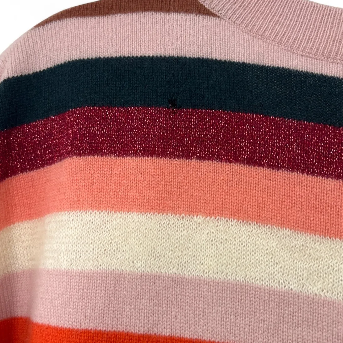REPEAT CASHMERE | XS/S | Cashmere Sweater Knit Pullover Crewneck Striped - Image 4