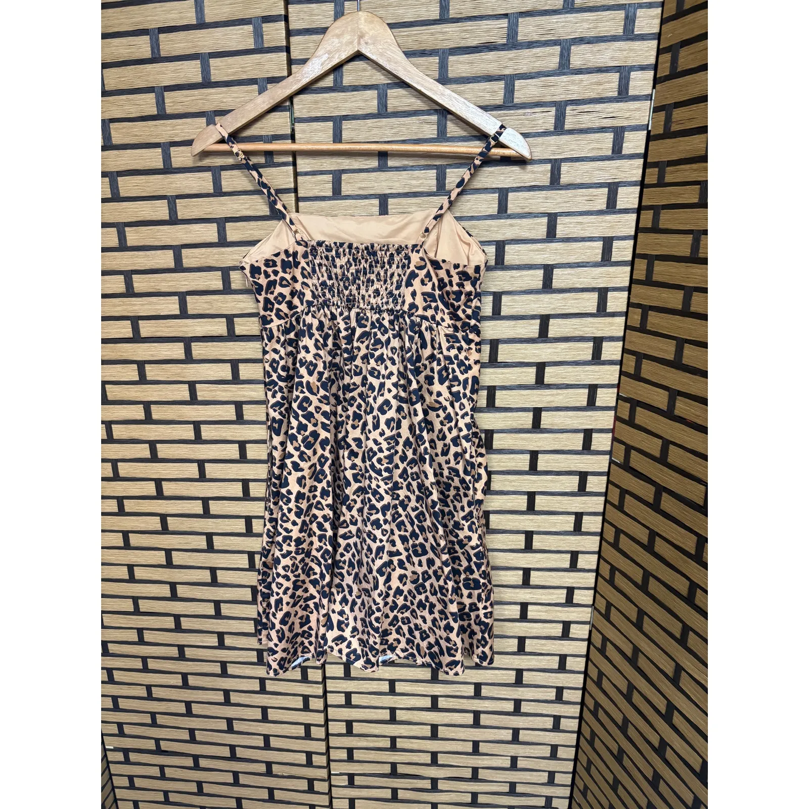 Hutch  Bandeau Leopard Print Romper Size XS - Image 3