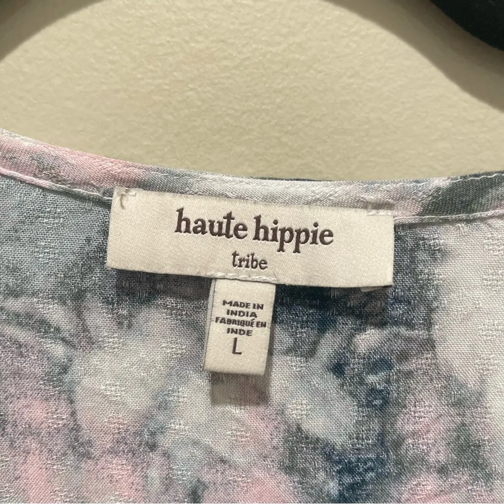 Haute Hippie Tribe Tie Dye Kimono Duster Multicolor Women’s Size Large - Image 7