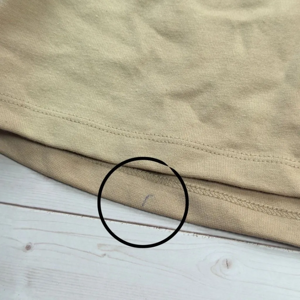 One Step Up Padded Underwire Bra Beige Nude Stretch Tank Top XL Cotton NWT - Image 12