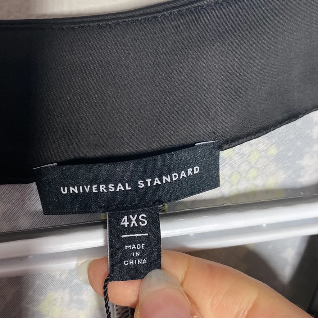 Universal Standard Levana satin snake print caftan regular size XS - Image 8