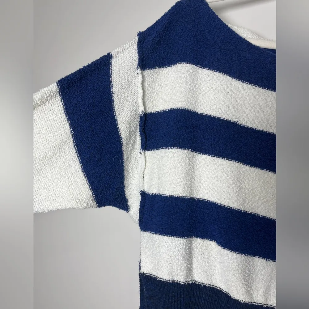 Free People Candy-land Rugby Stripped Pullover Sweater Sz S - Image 7