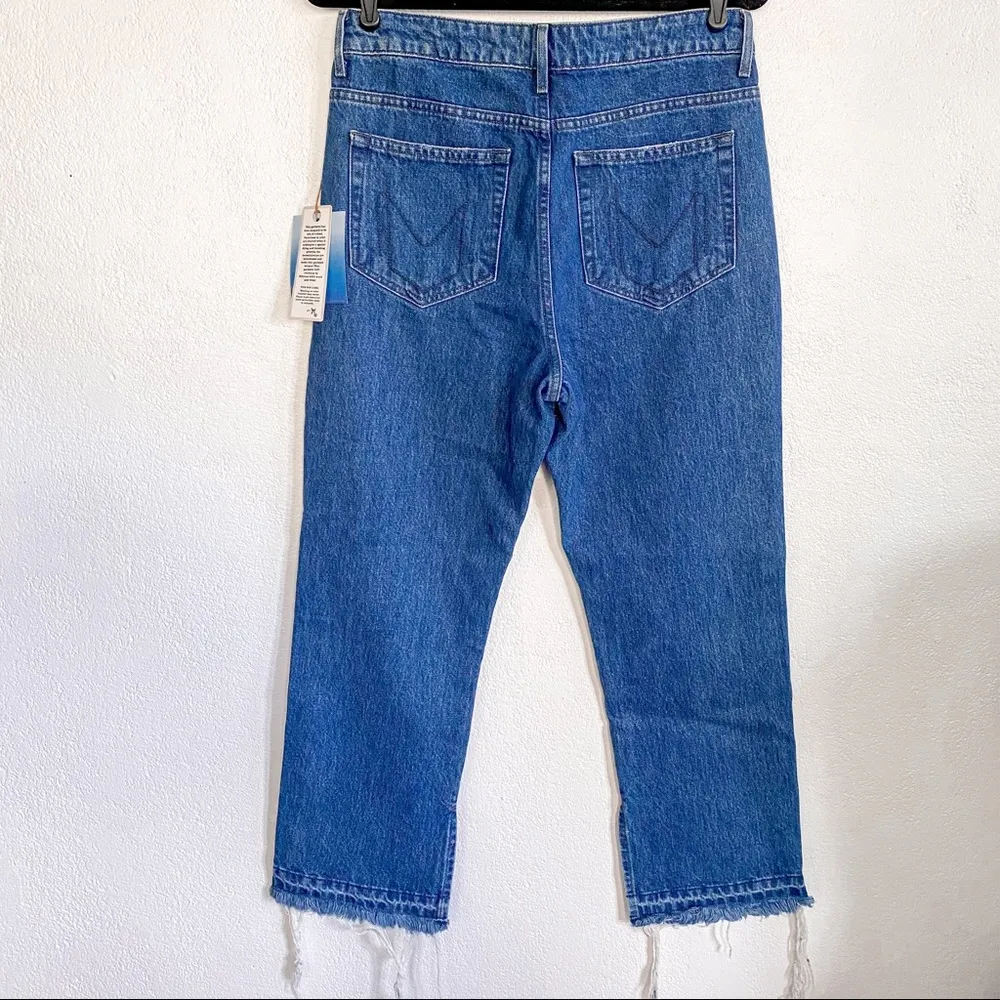 Show Me Your Mumu Brooklyn High Waist Cropped Jean Size 30 - Image 13