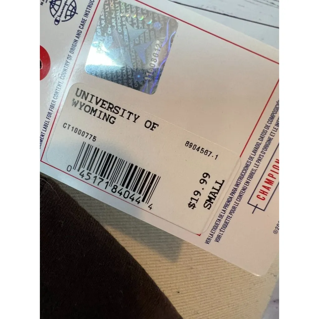 NWT University of Wyoming Mom Tee Shirt‎ Small Champion Cowboys T-Shirt T-Shirt - Image 5