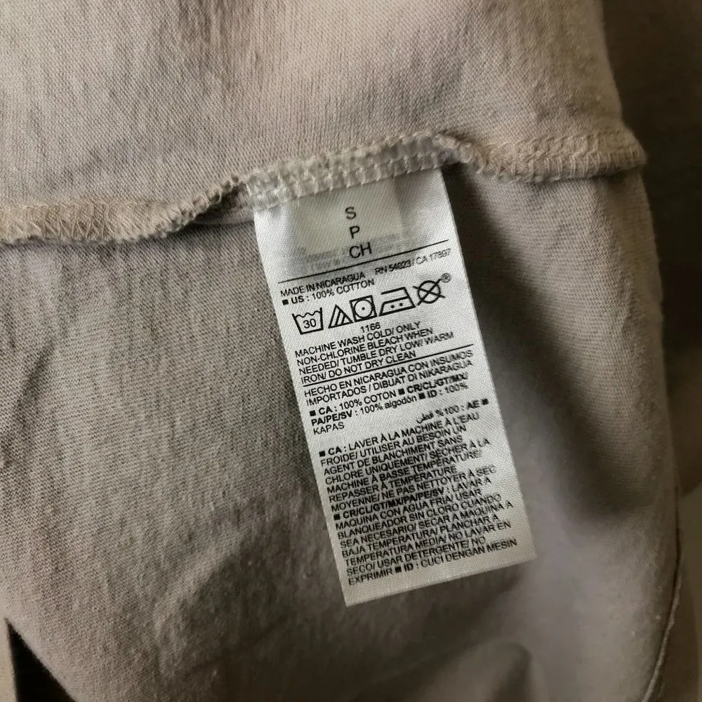 Ice Cube Rap Tee T Shirt Cream Extra Small XS Old Navy Rapper NEW NWT Unisex - Image 12