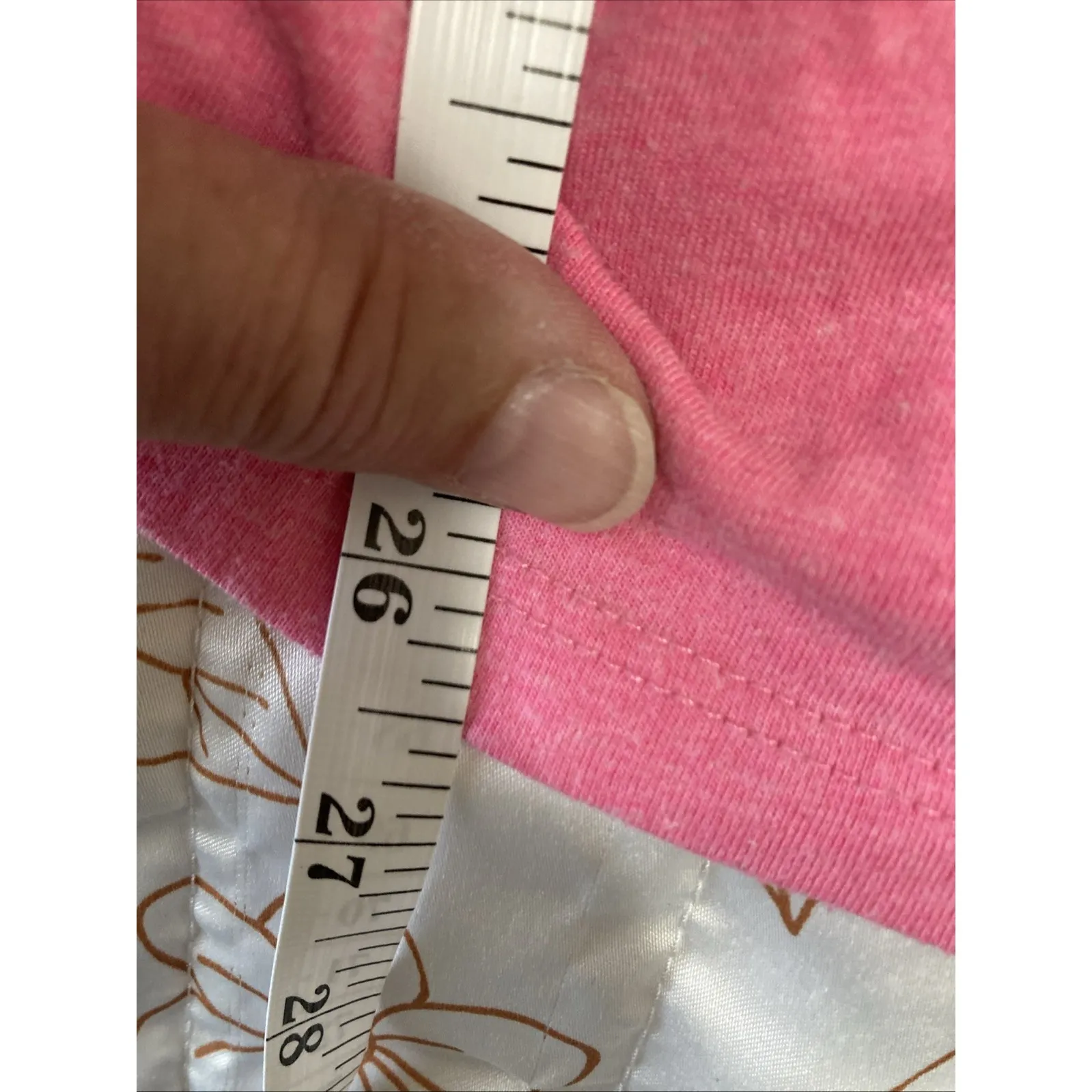 Motherhood Maternity Pink Hey Girl Ruched Tee Size Small ‎ (A5) - Image 6