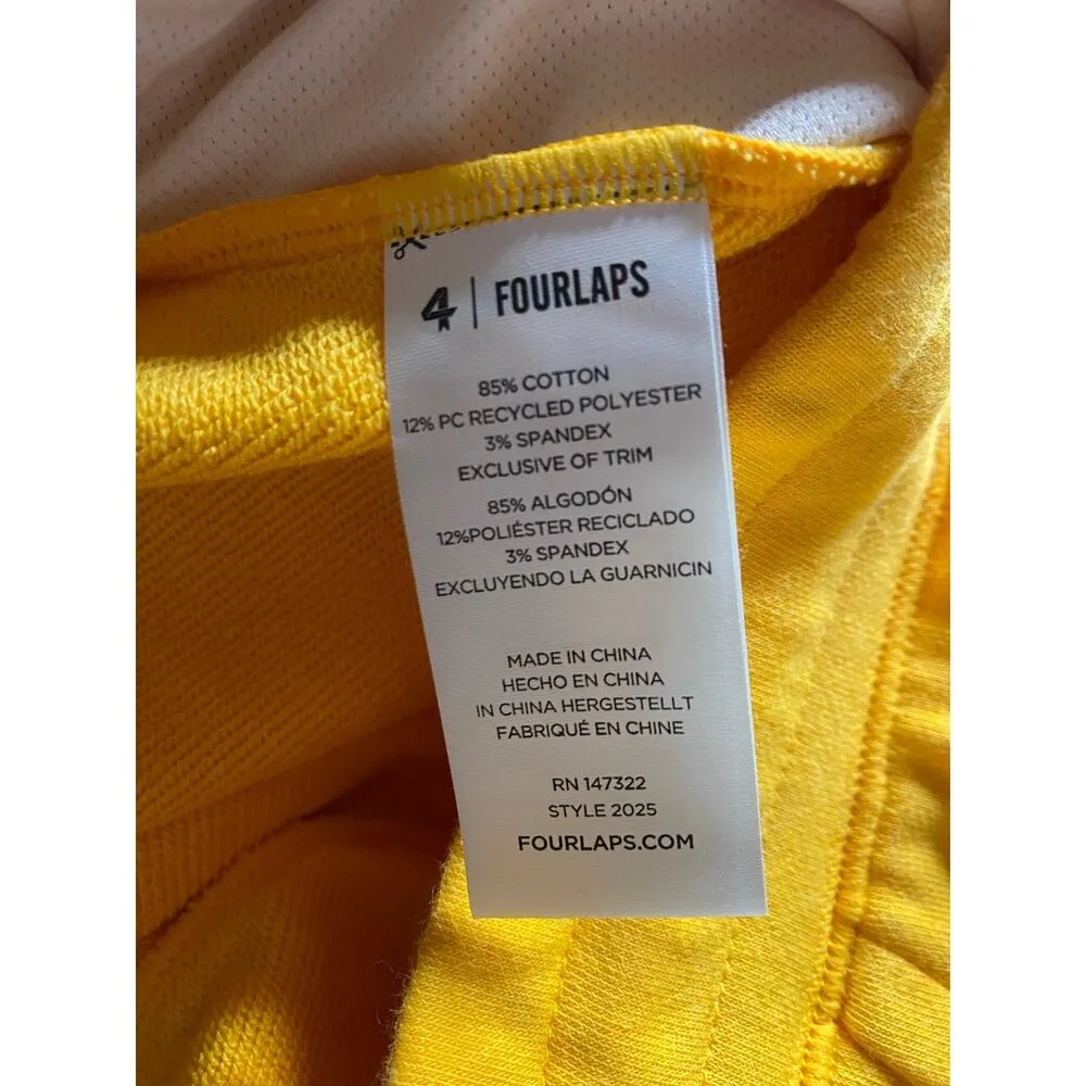 Fourlaps Women's Size Medium Rush Shorts Mango Orange Athletic Running NWT - Image 6