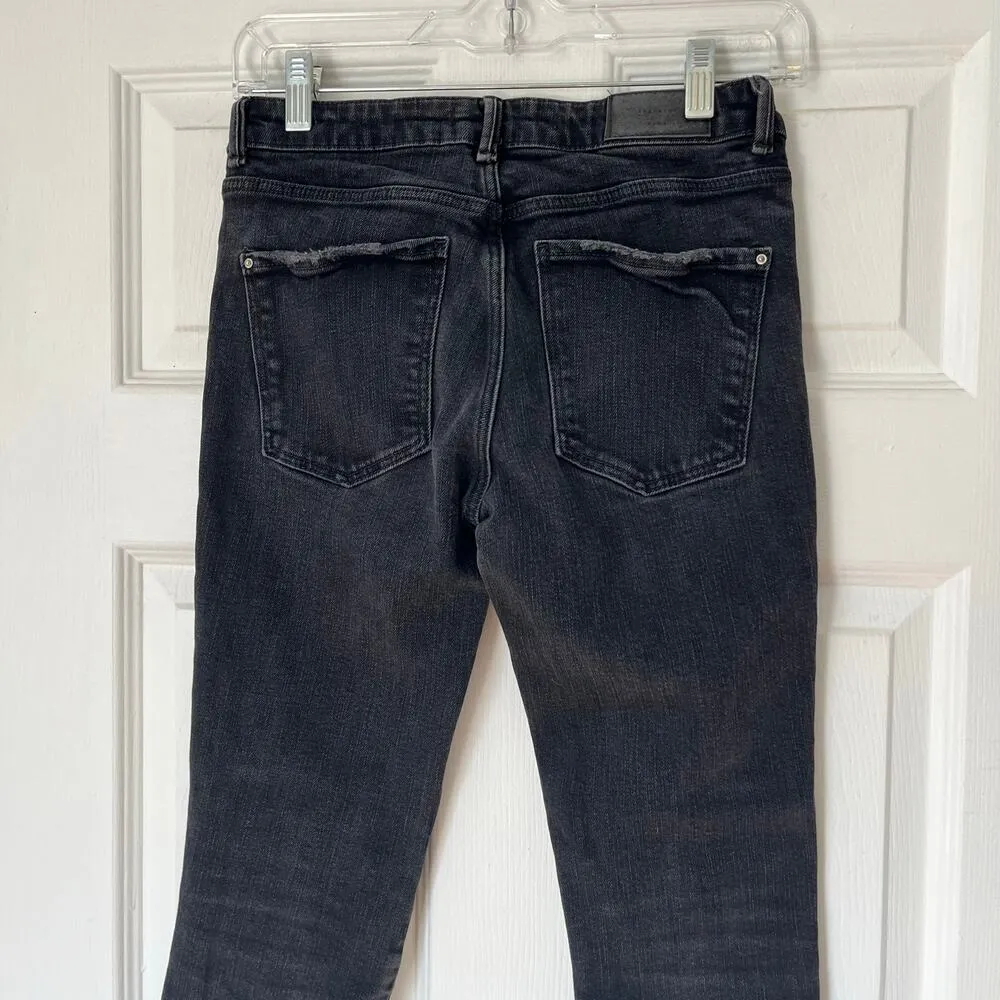 Zara Trafaluc Denimwear Zip-Leg Skinny Jeans - Size 2 - Image 7