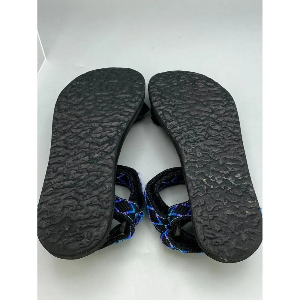 Teva Original Universal Strappy Womens 6 Multicolor Outdoor Hook & Loop Sandal - Image 5