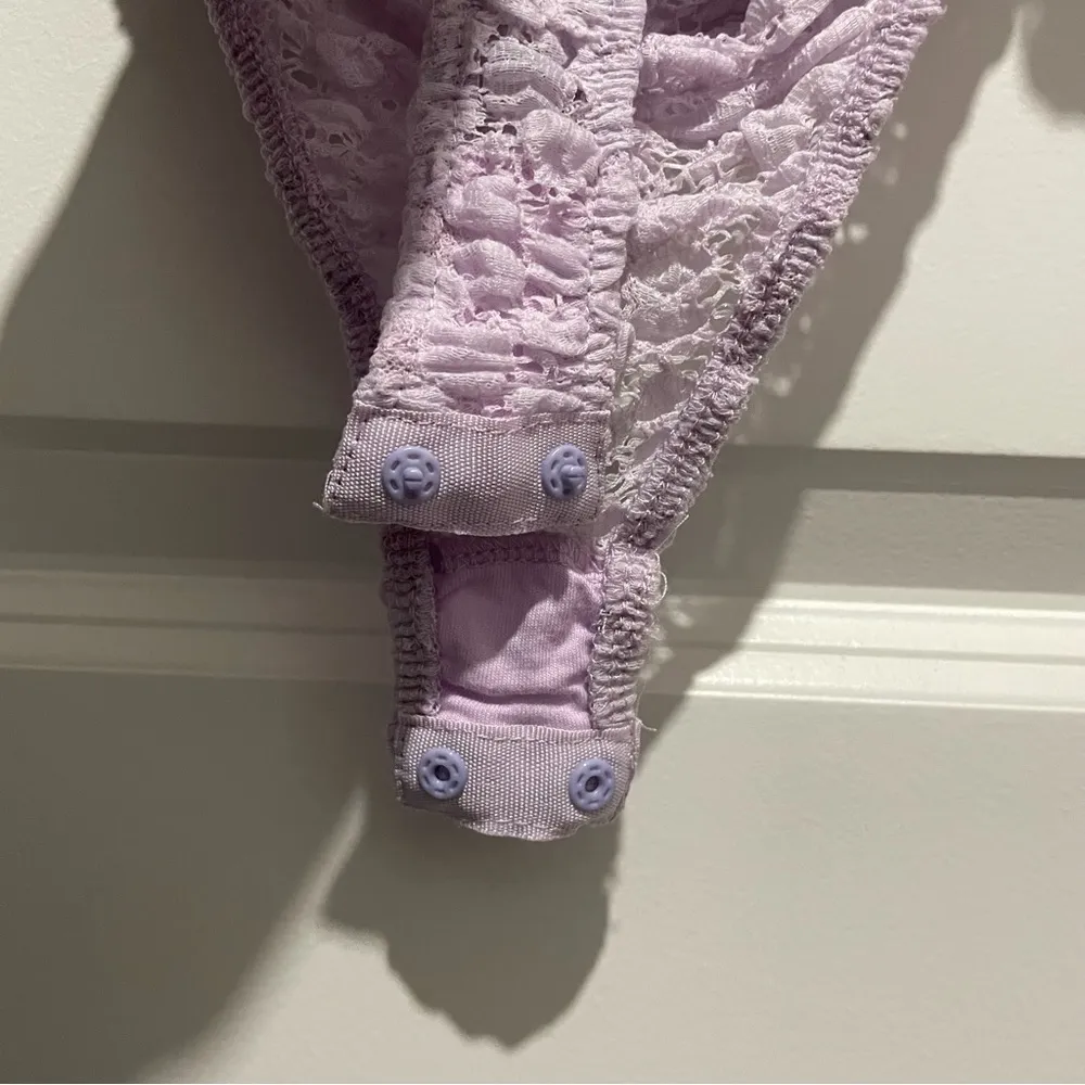 NWT Free People Lace Ruched Bodysuit - Image 6