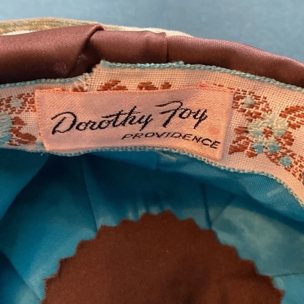 Vintage 1960s hat Green - Image 3