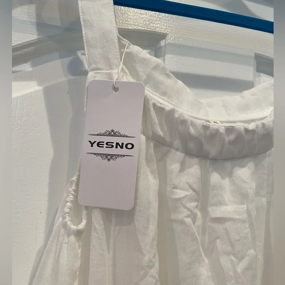 Yesno maxi dress white size XL - Image 8