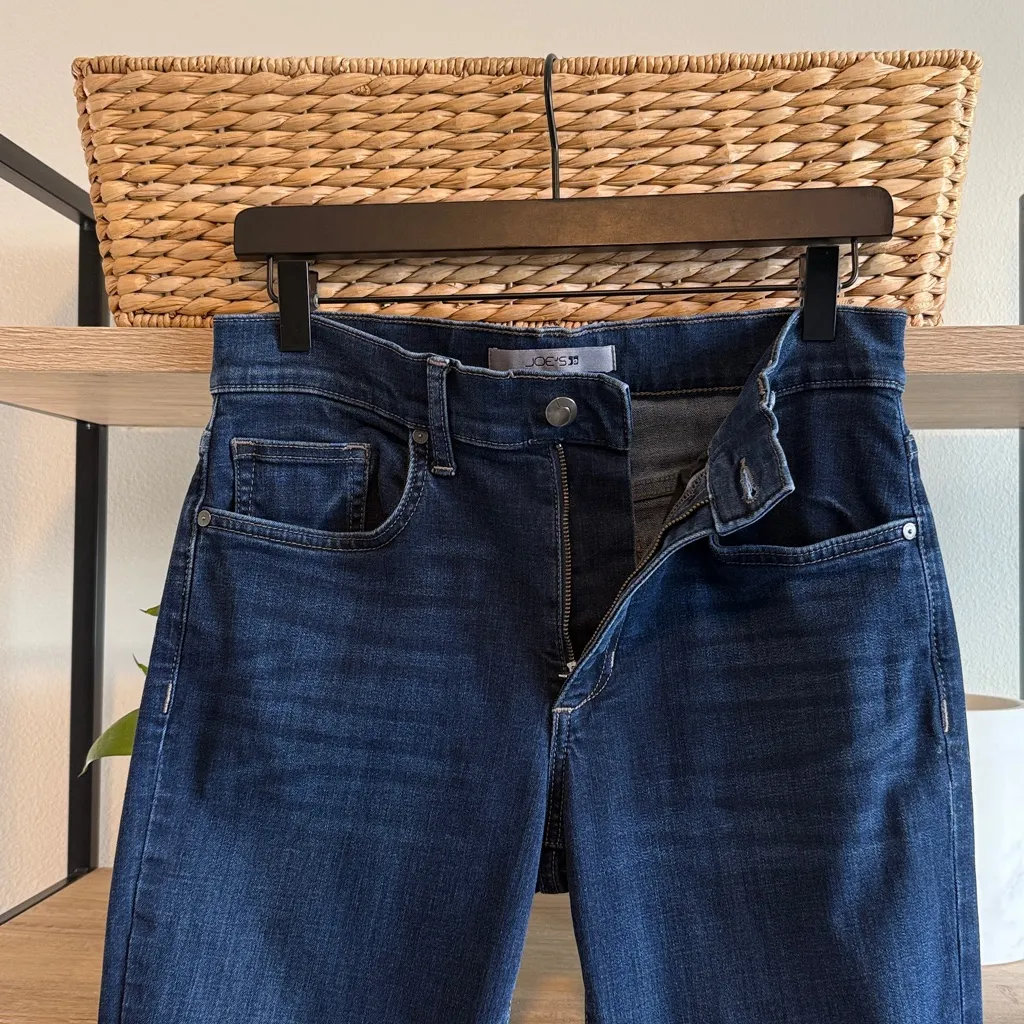 Joe’s Jeans Mid-Rise Dark Wash Skinny Ankle Jeans, 30 - Image 6