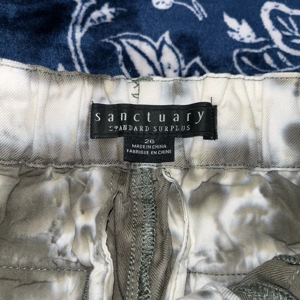NWT! Sanctuary Helios Tie-Dye Pocket Carpenter, Utility Shorts 13-14” Waist - Image 8