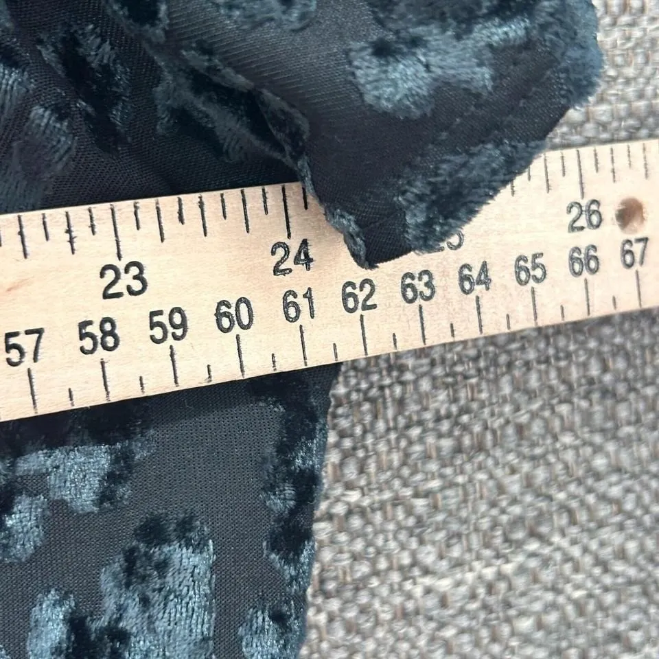 Lane Bryant Velvet Dress 12 Teal - Image 8