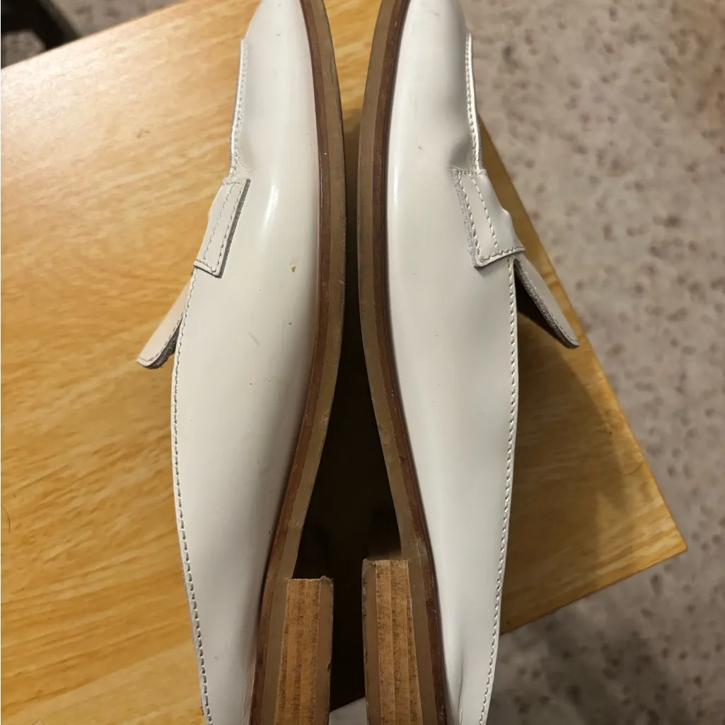 Everlane modern penny loafer Mule white 7 - Image 6