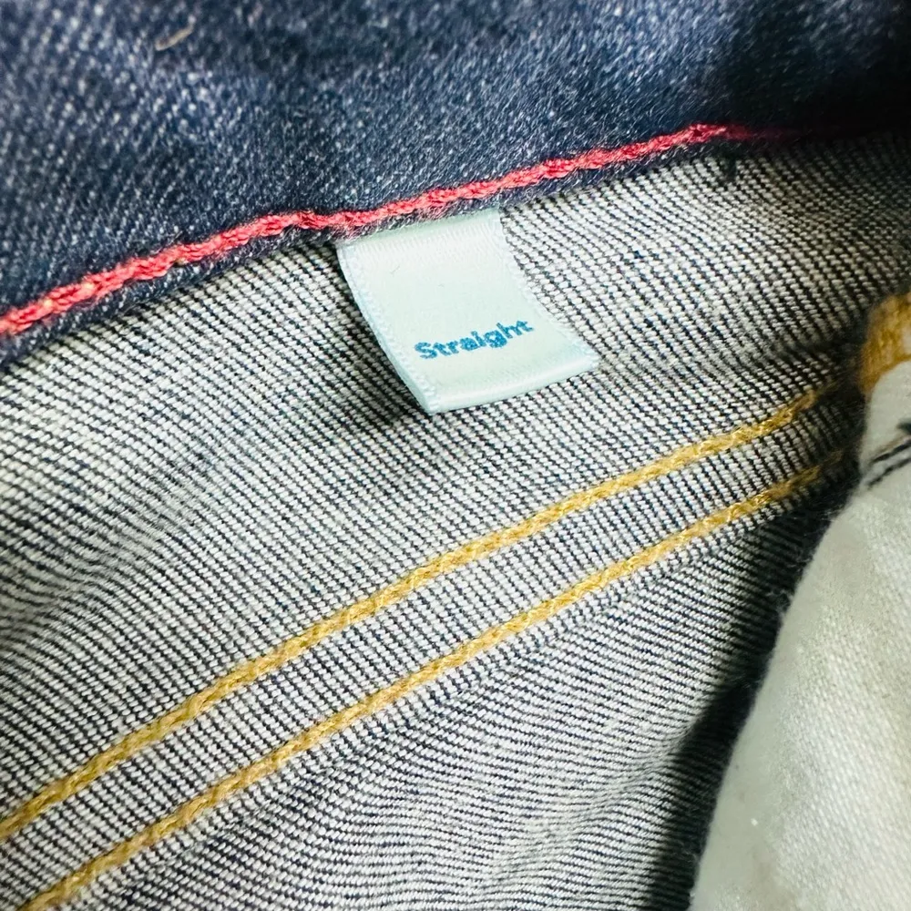 Raleigh Denim Union Fit Lake Lure Blue Straight Dark Wash Jeans Size 26 - Image 12